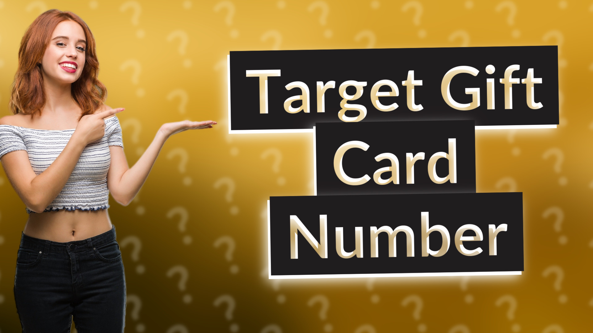 Target Gift Card Number