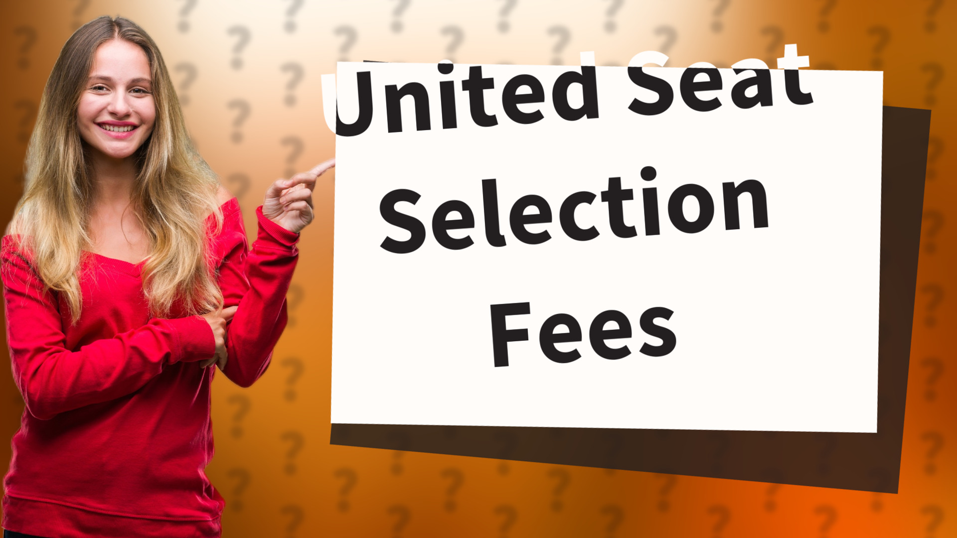 United Seat Selection Fees