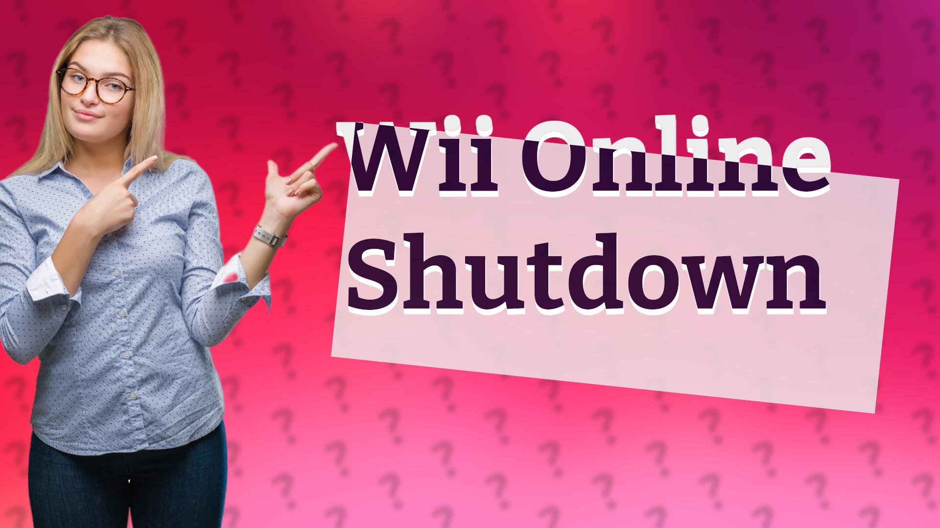 Wii Online Shutdown