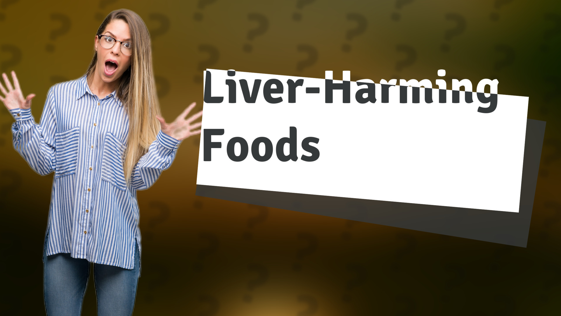Liver-Harming Foods
