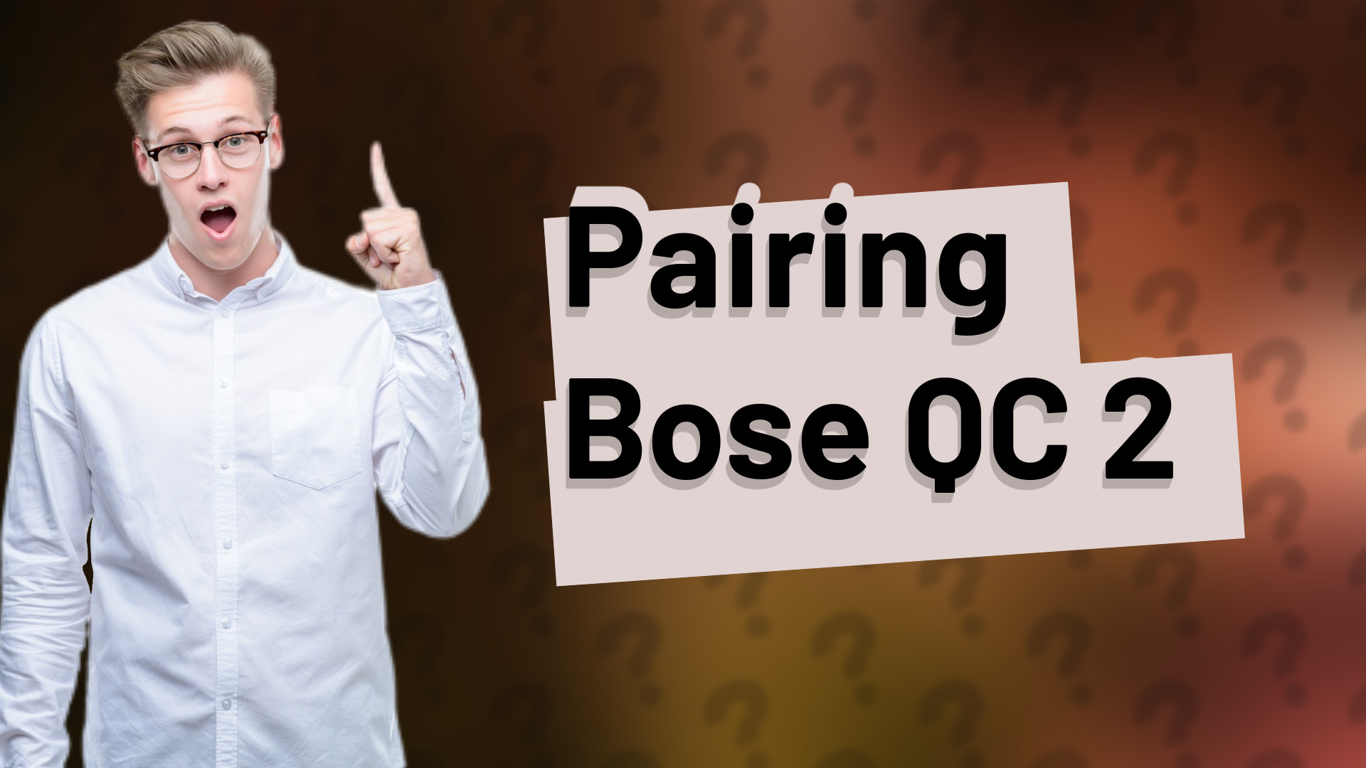 Pairing Bose QC 2