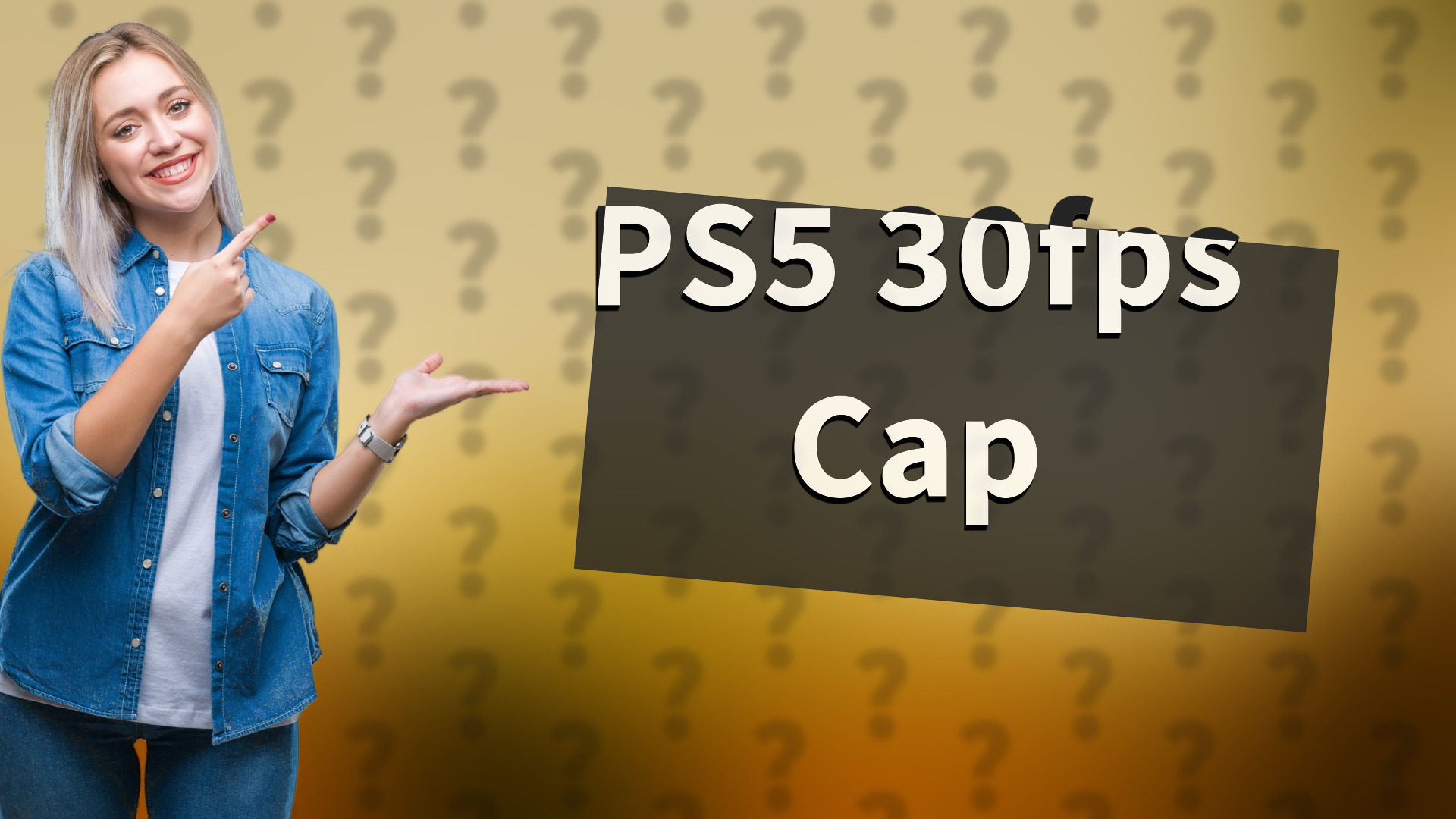 PS5 30fps Cap
