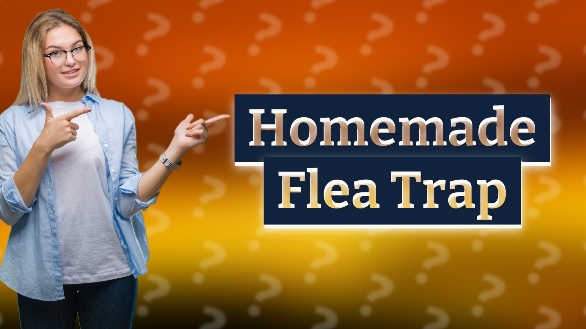 Homemade Flea Trap