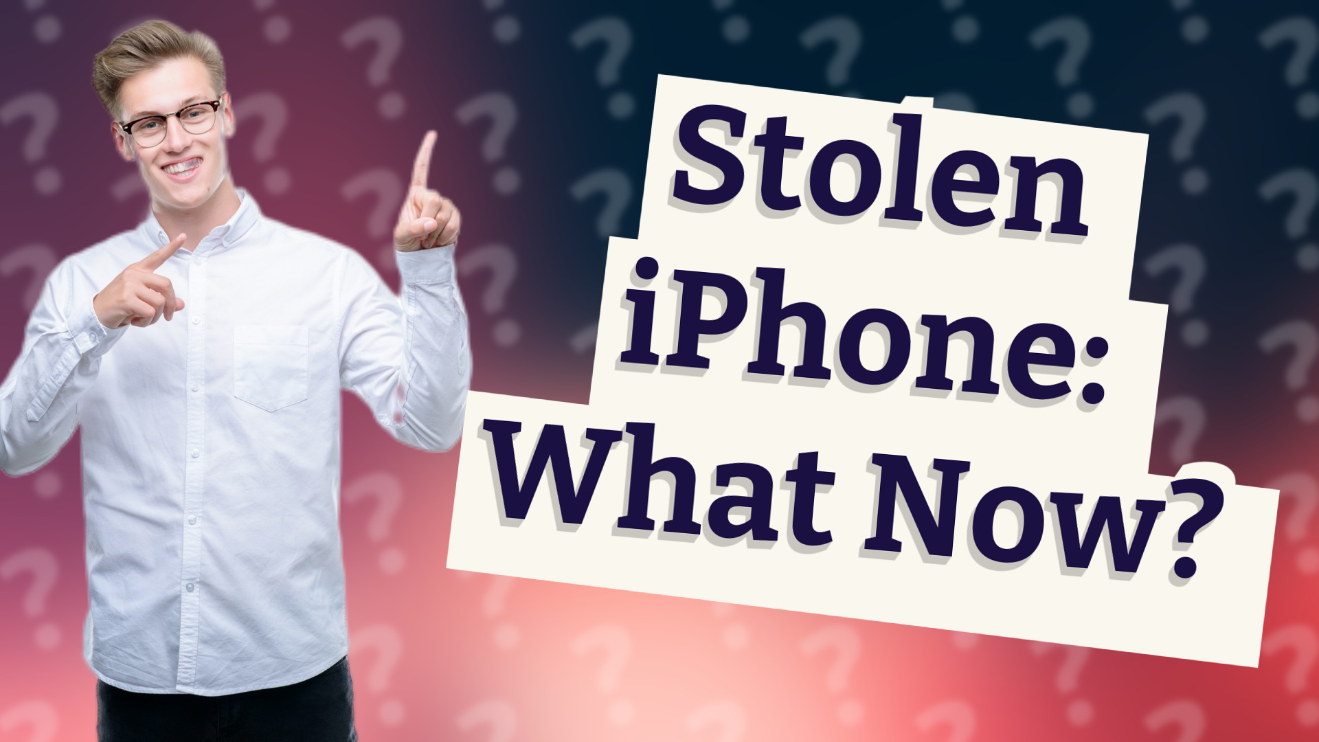 Stolen iPhone: What Now?