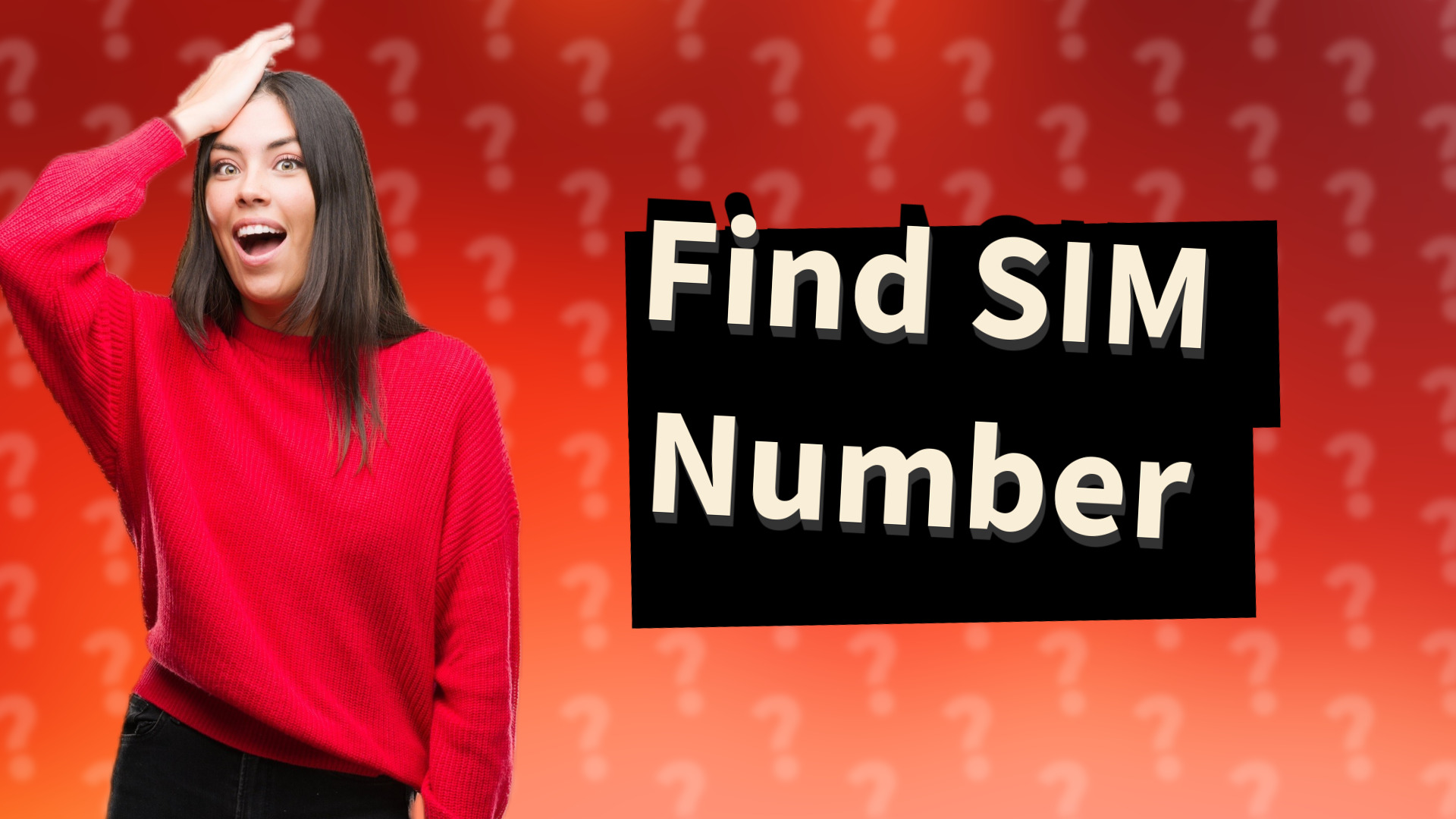 Find SIM Number