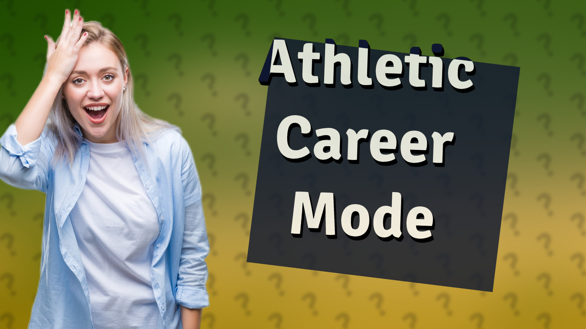 Athletic Career Mode