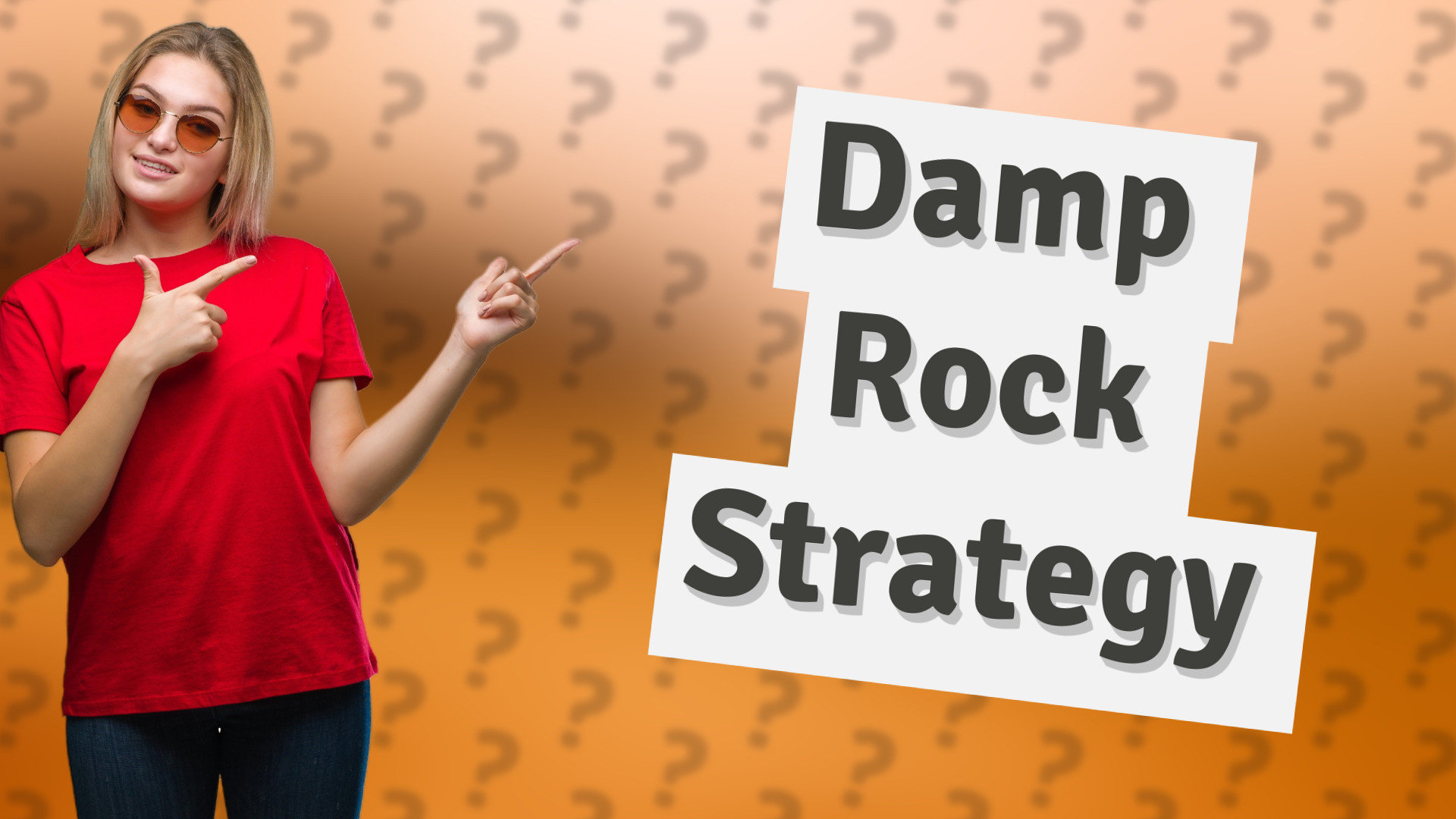 Damp Rock Strategy