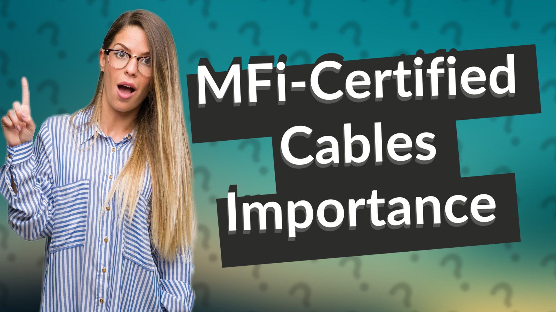 MFi-Certified Cables Importance