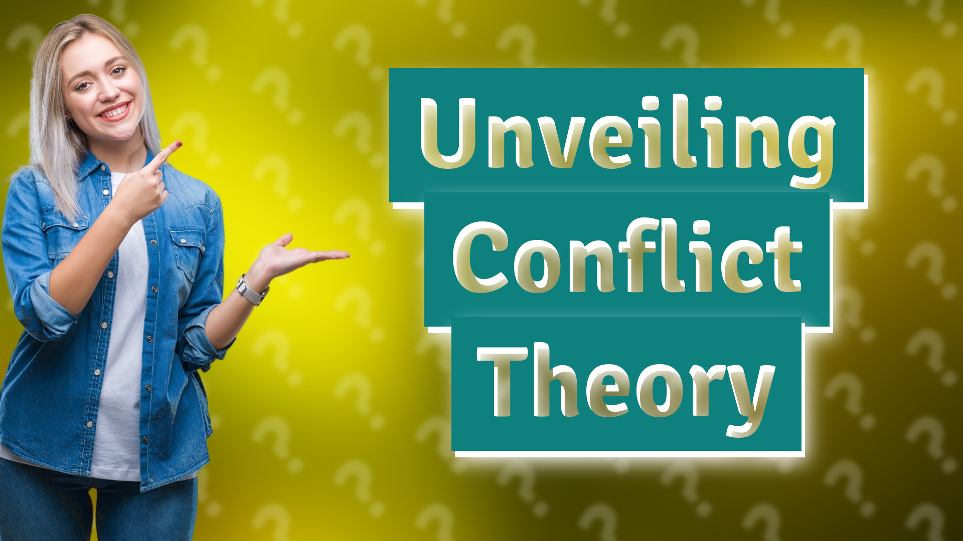 Unveiling Conflict Theory