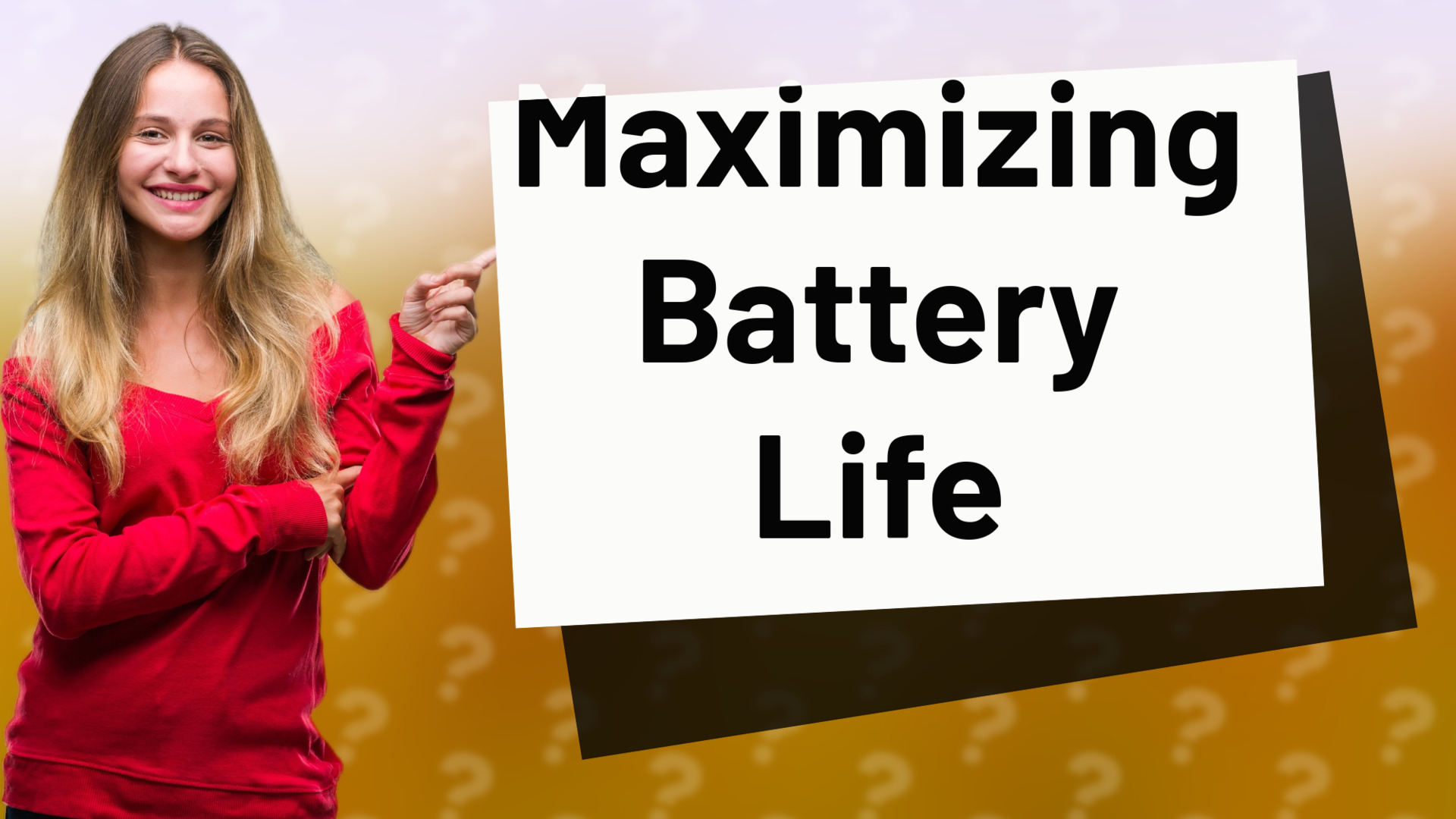 Maximizing Battery Life