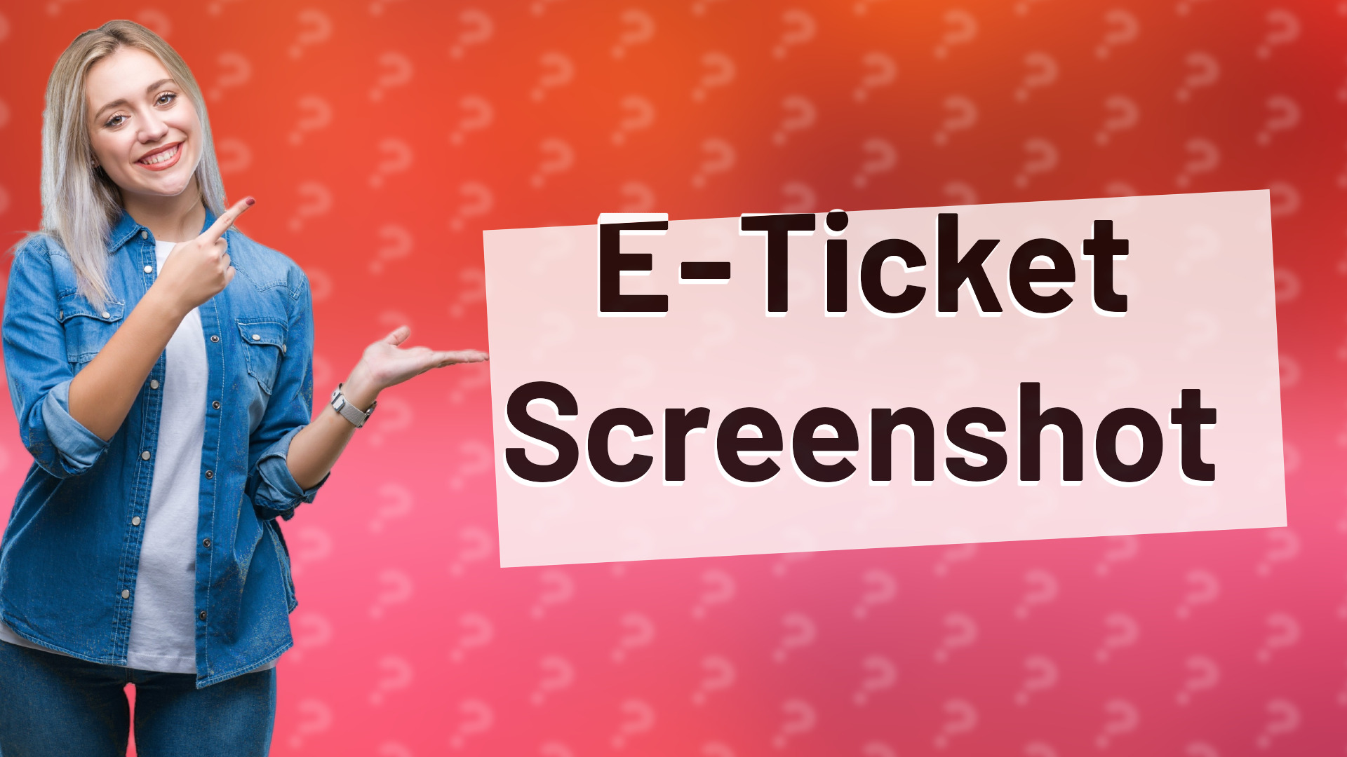 E-Ticket Screenshot