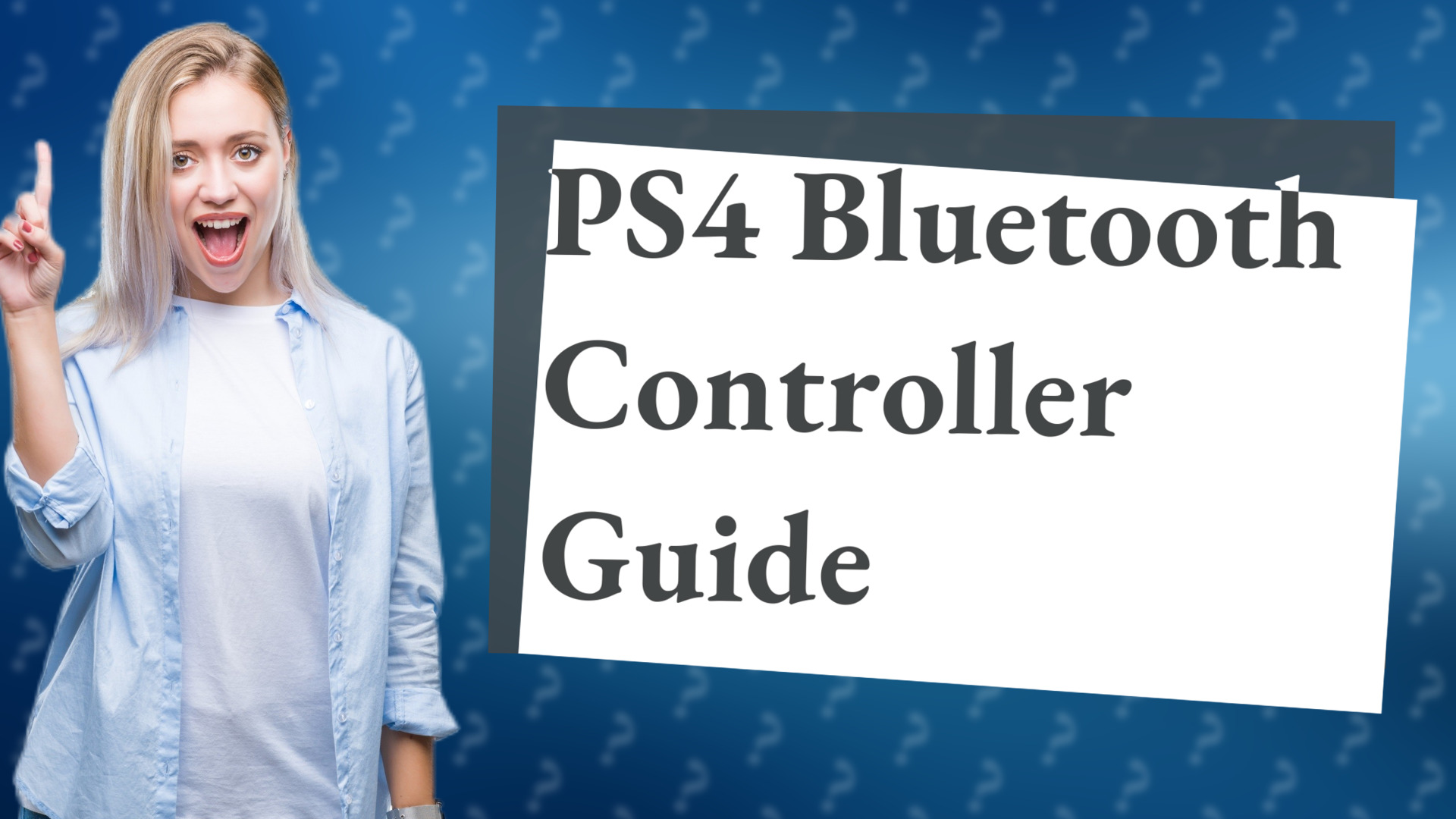 PS4 Bluetooth Controller Guide