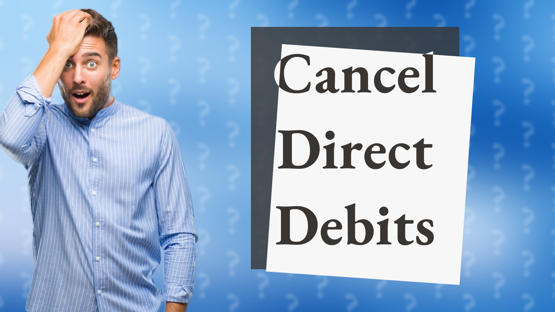 Cancel Direct Debits
