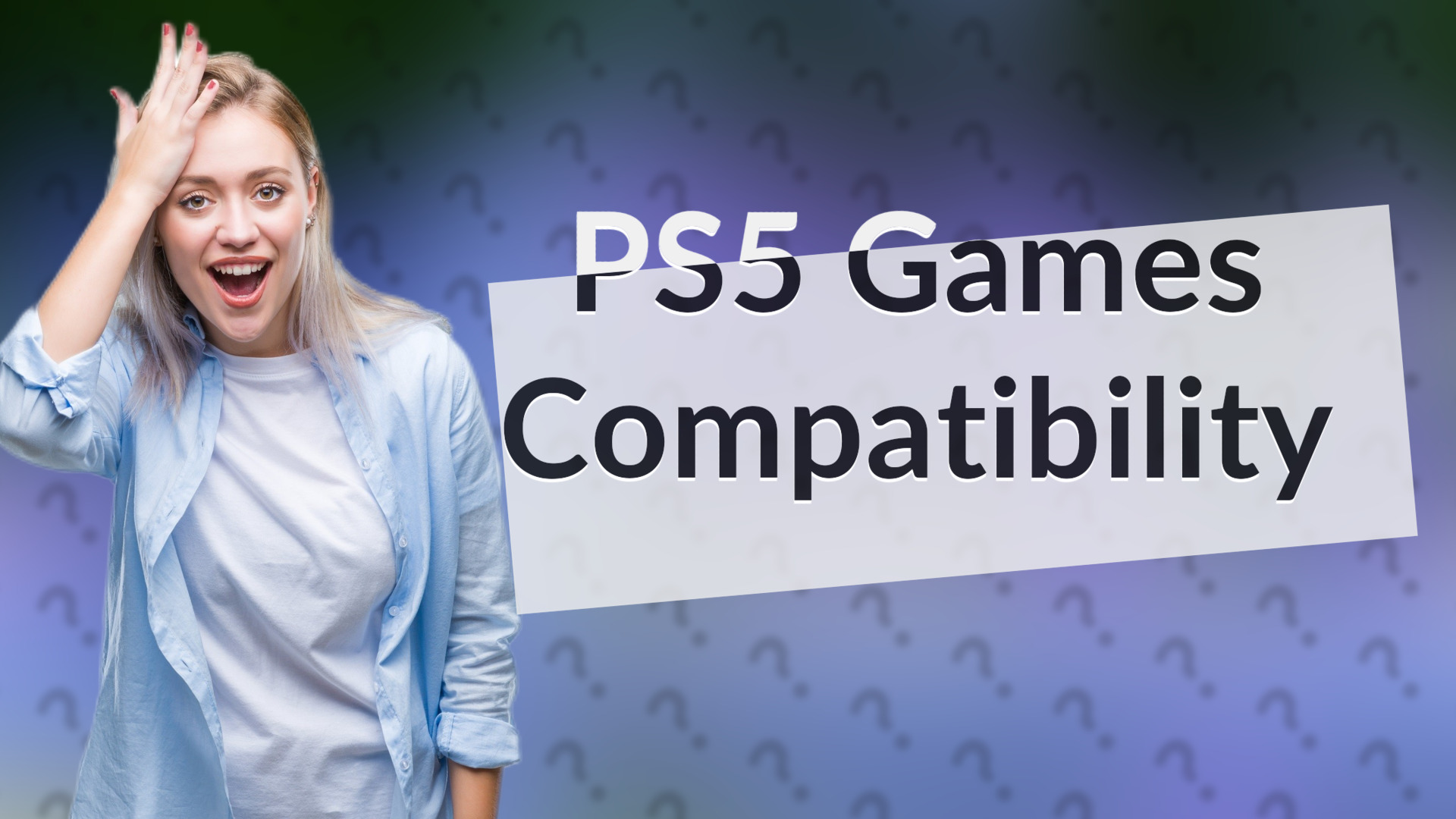 PS5 Games Compatibility