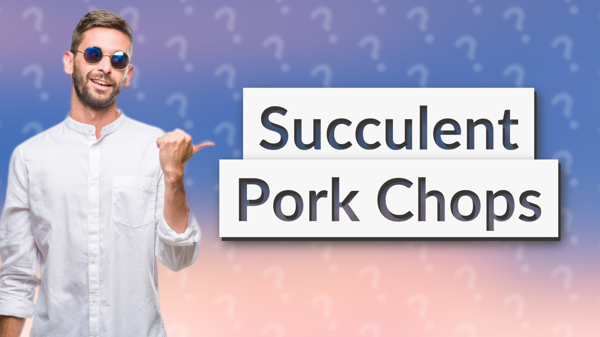 Succulent Pork Chops