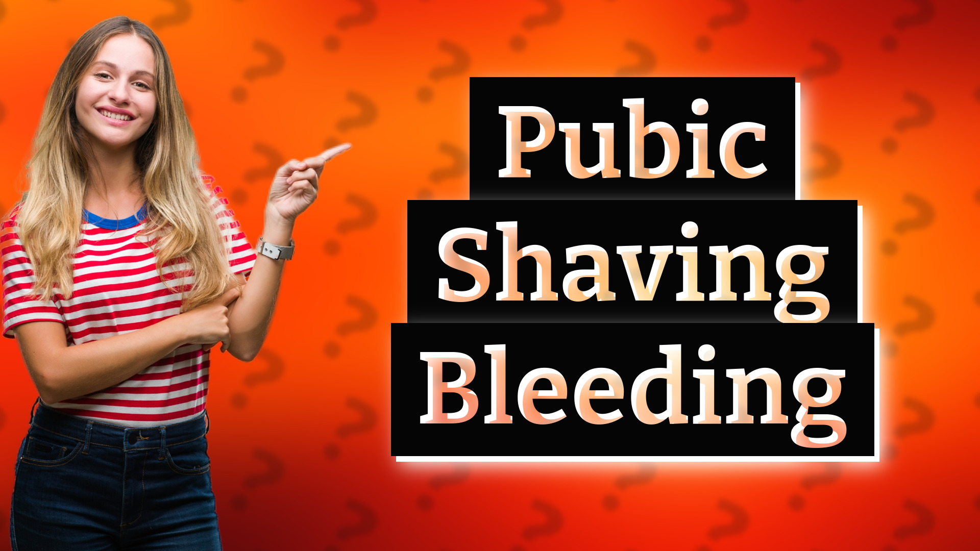 Pubic Shaving Bleeding