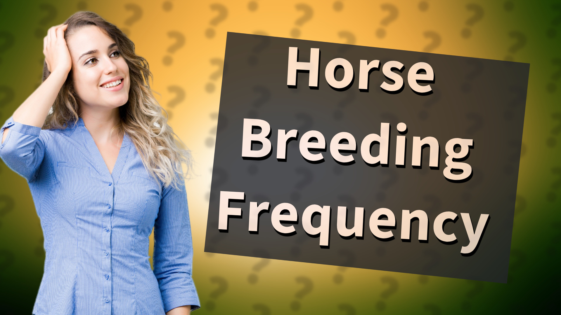 Horse Breeding Frequency
