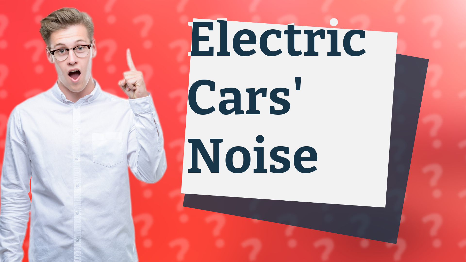 Electric Cars' Noise