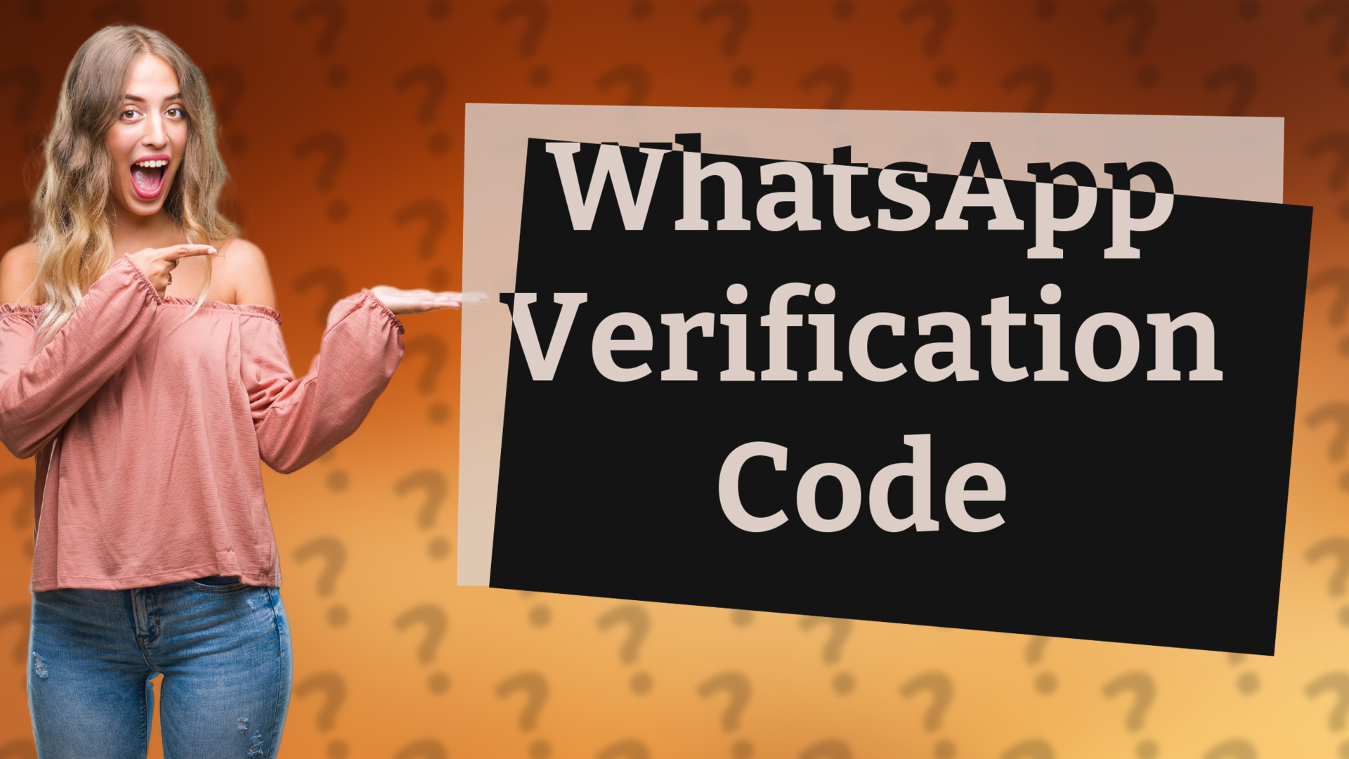 WhatsApp Verification Code