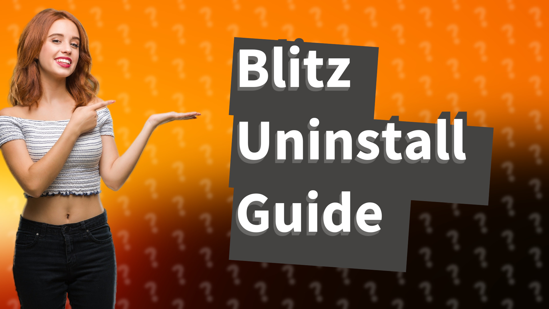 Blitz Uninstall Guide