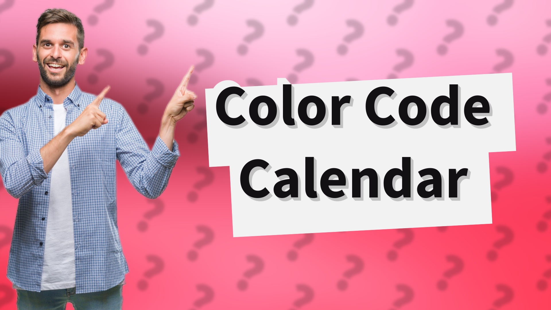 Color Code Calendar