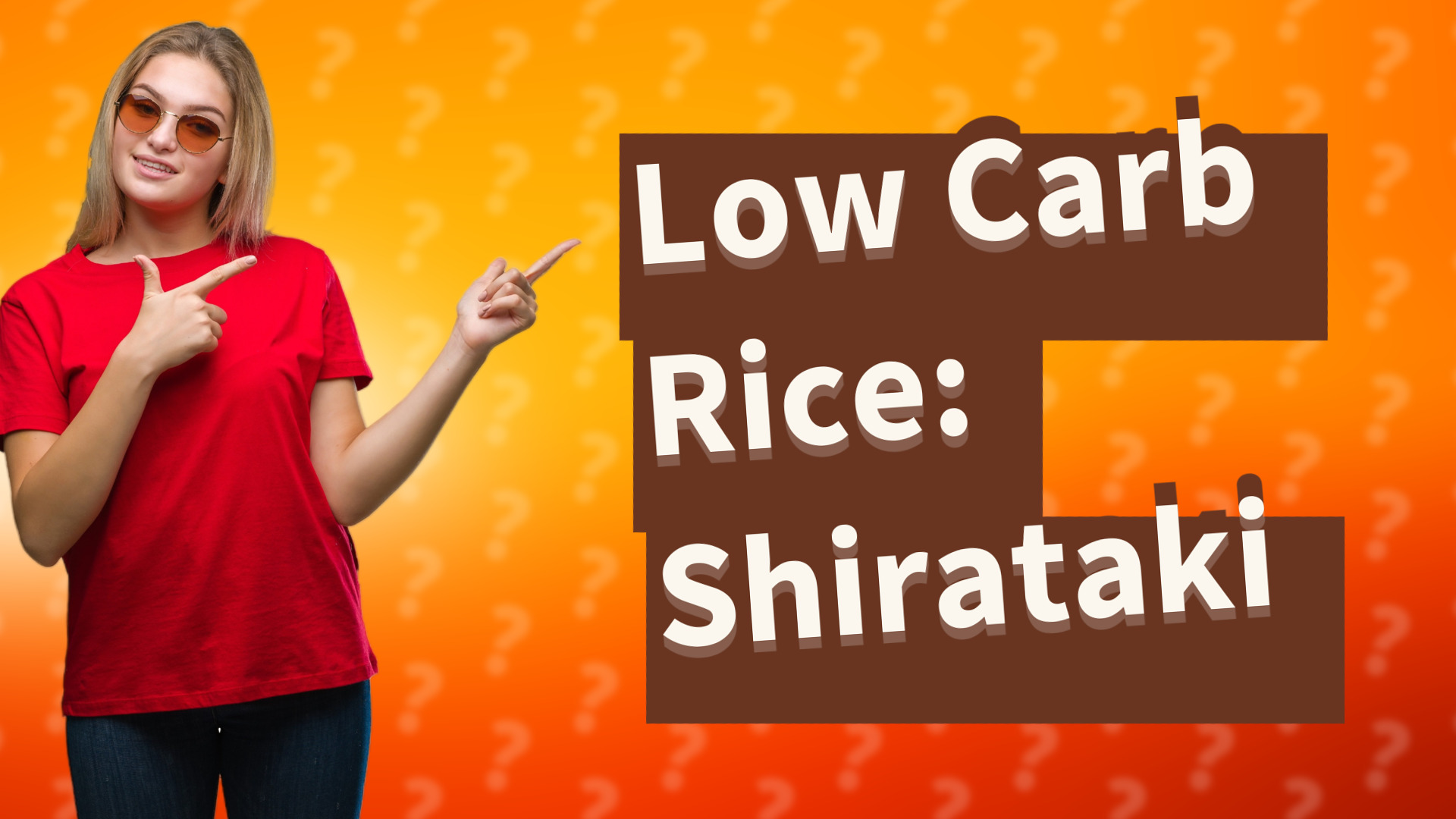 Low Carb Rice: Shirataki