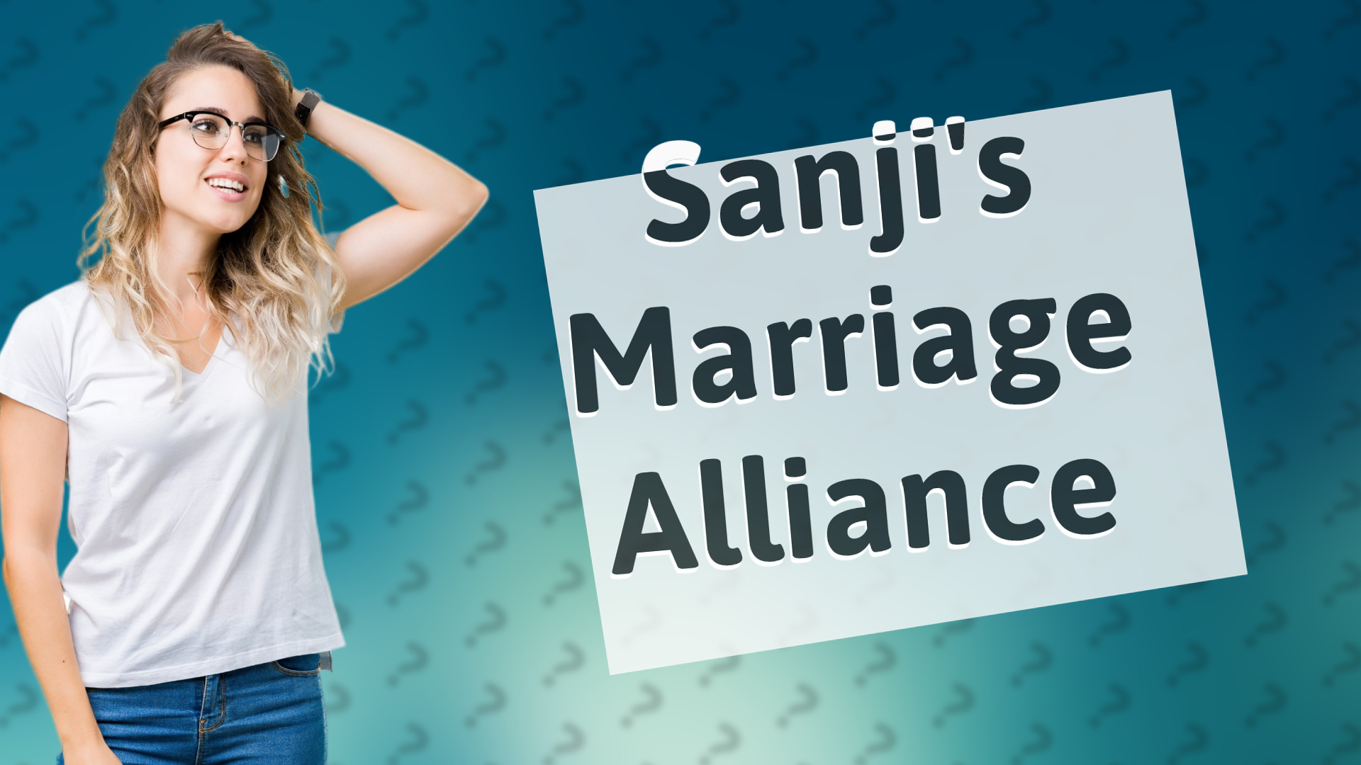 Sanji's Marriage Alliance