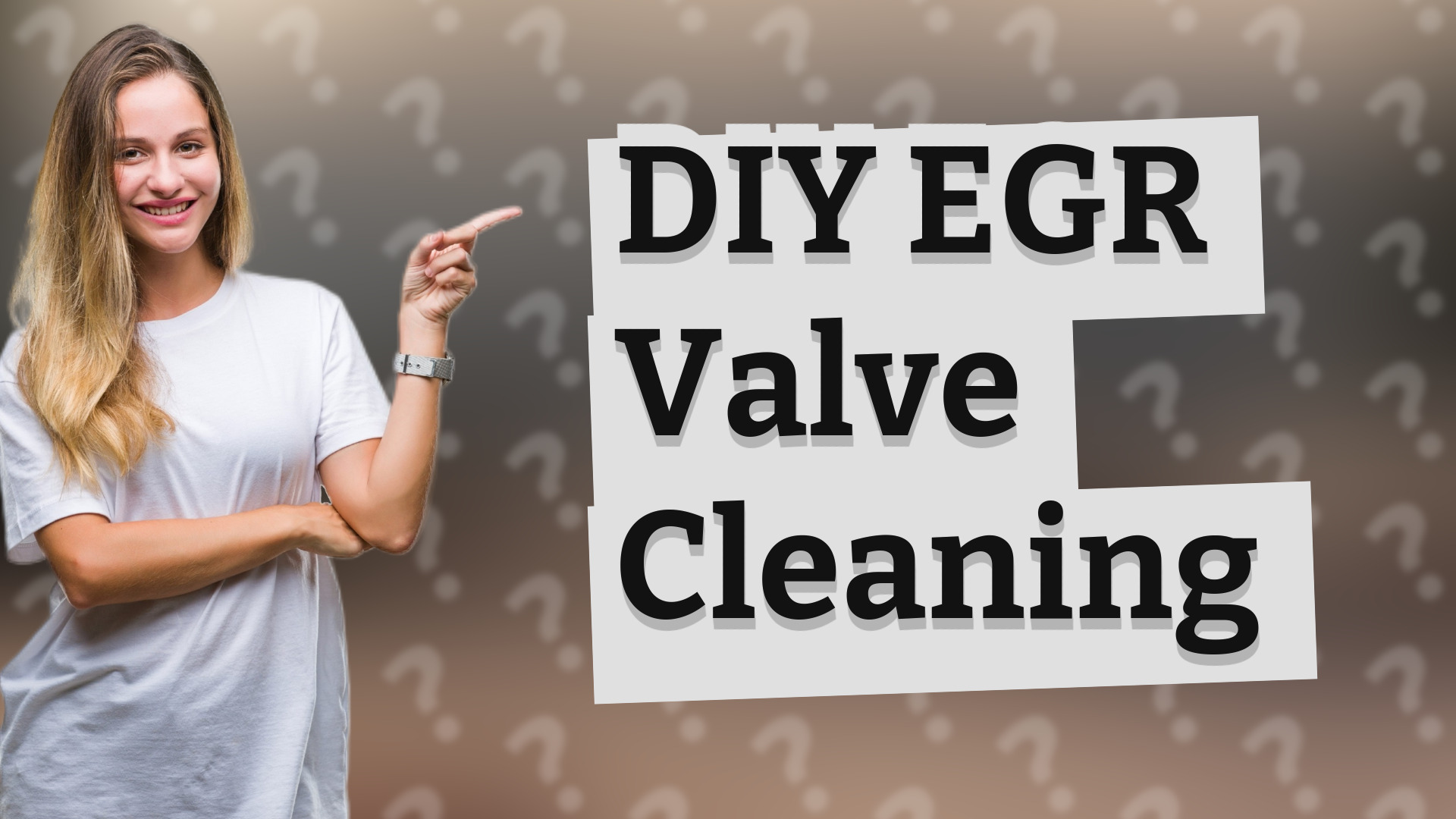 DIY EGR Valve Cleaning