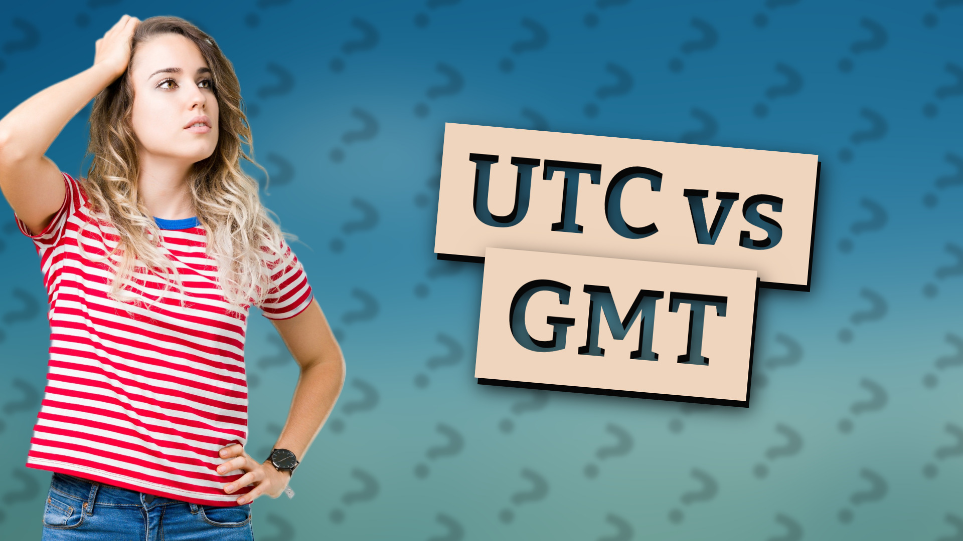 UTC vs GMT