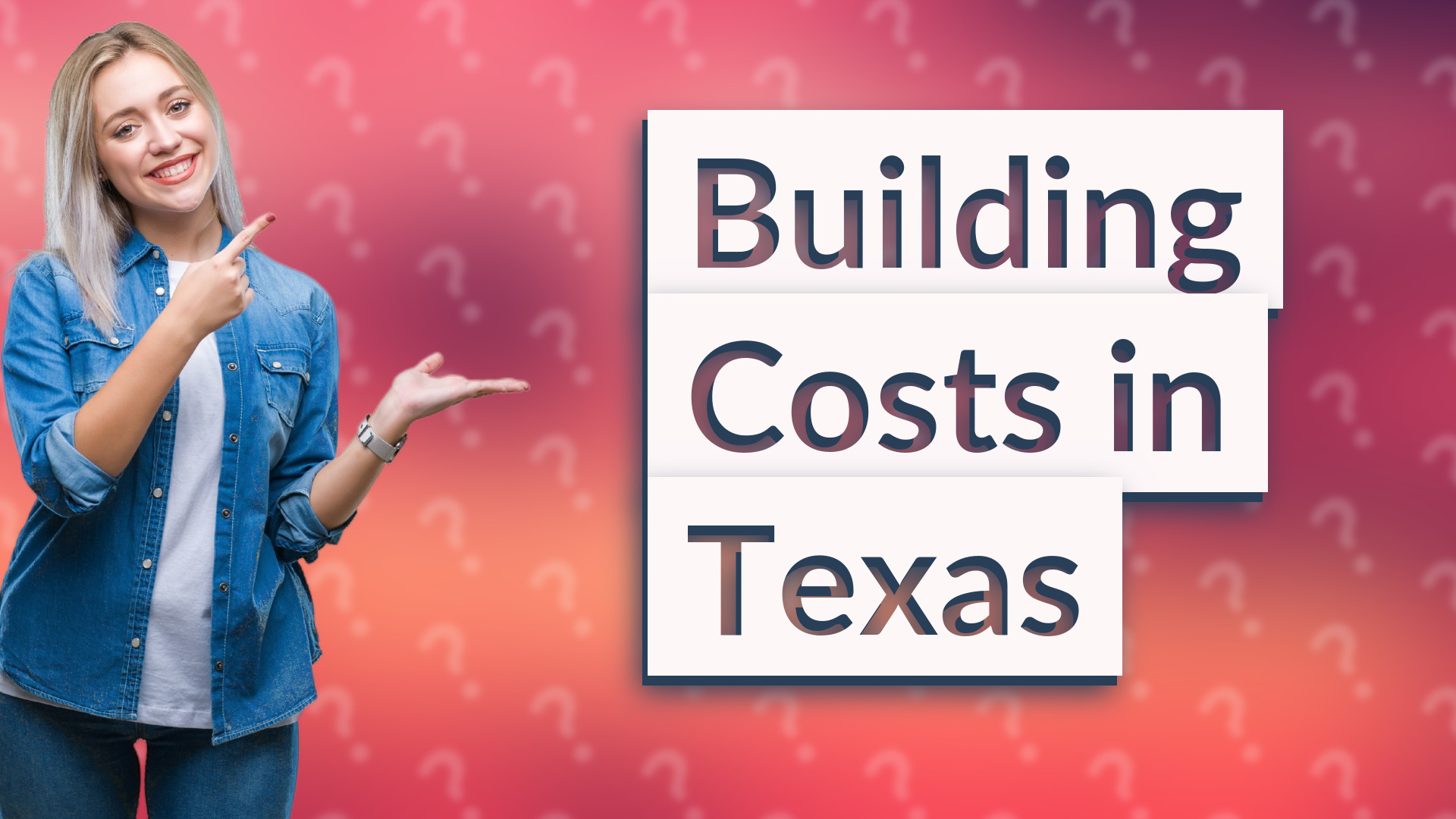 Building Costs in Texas