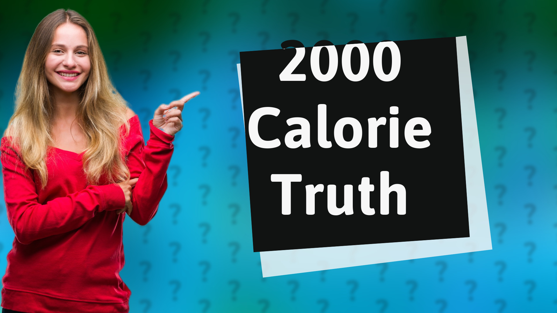 2000 Calorie Truth