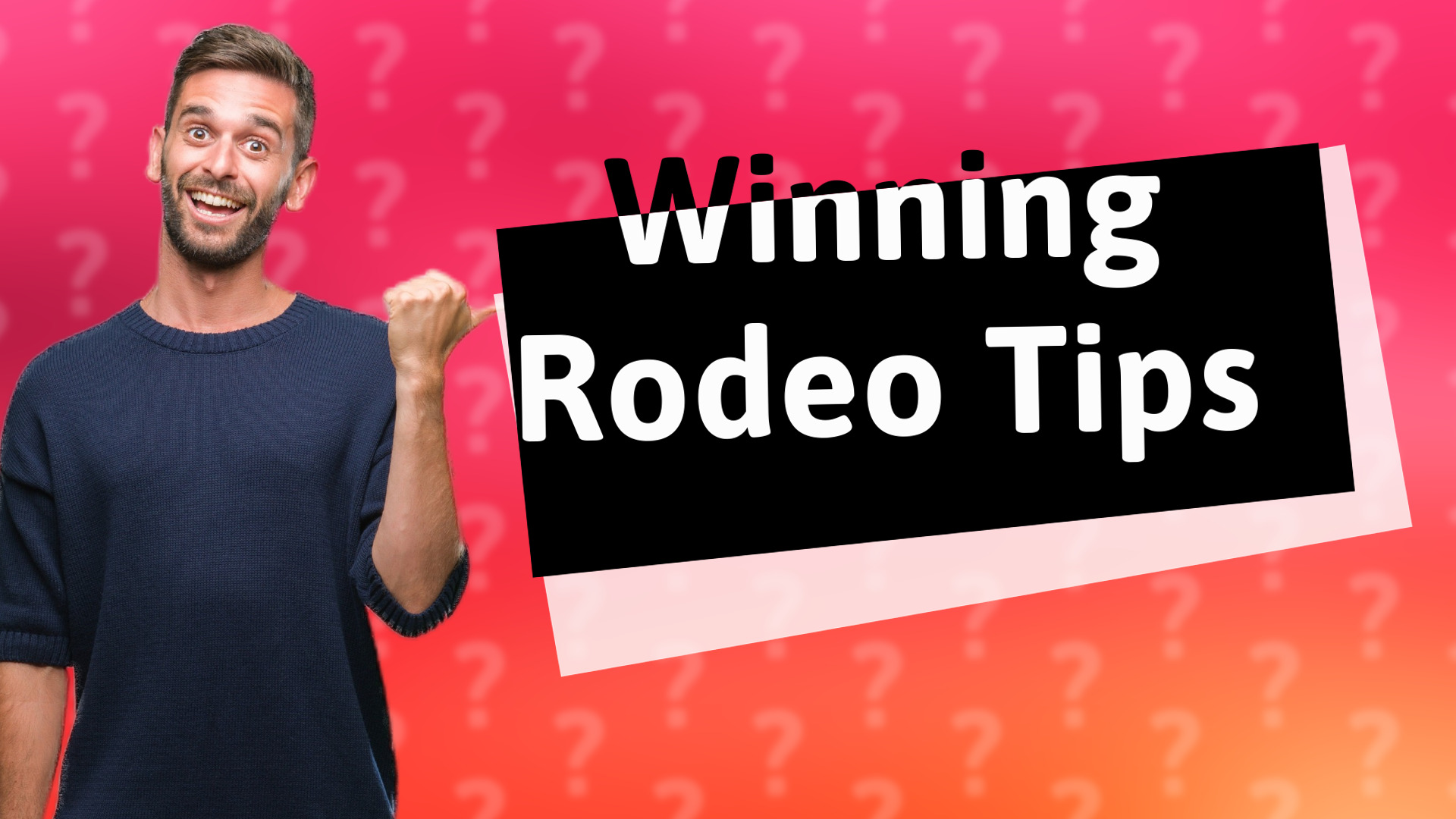 Winning Rodeo Tips