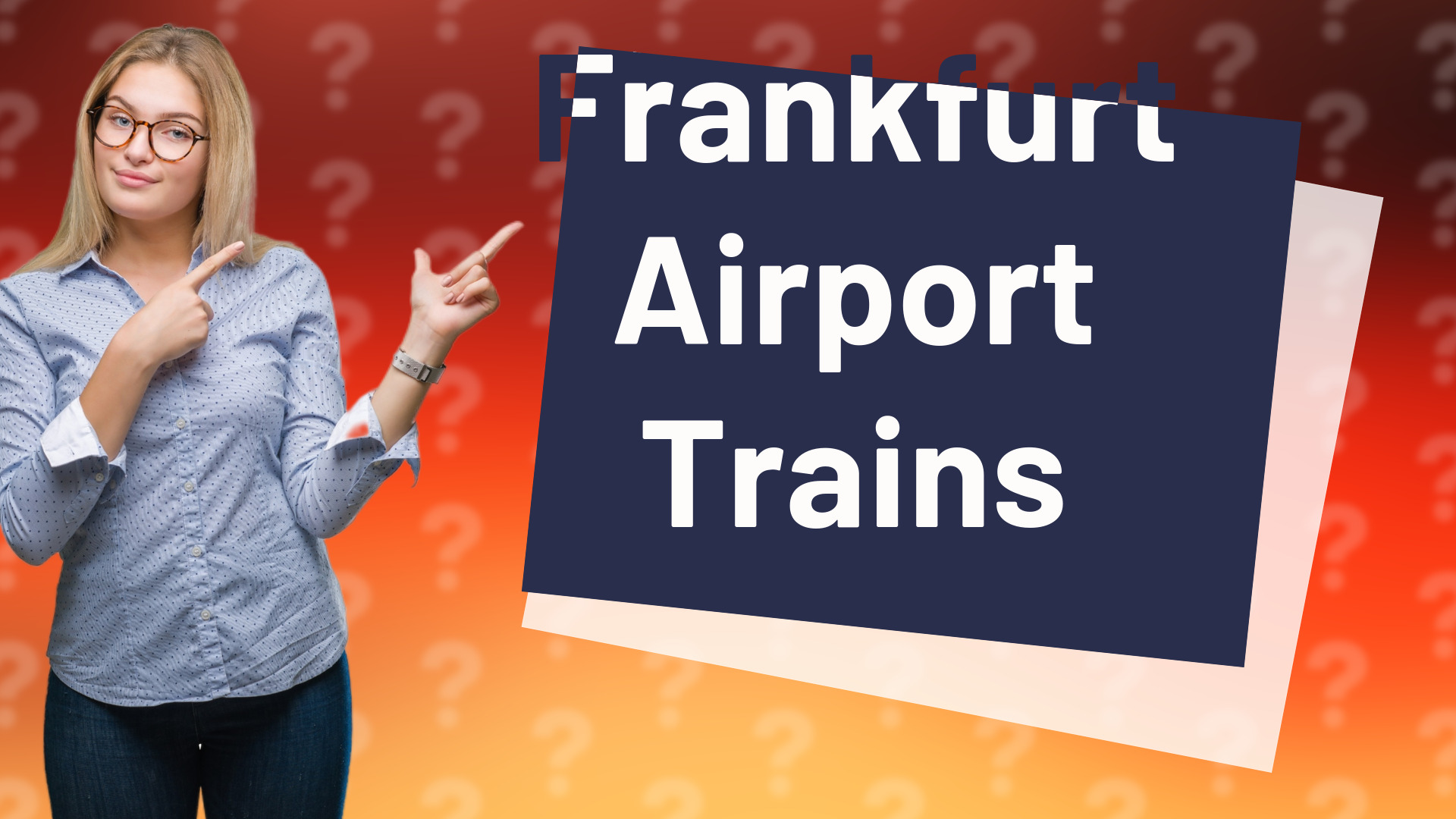 Frankfurt Airport Trains
