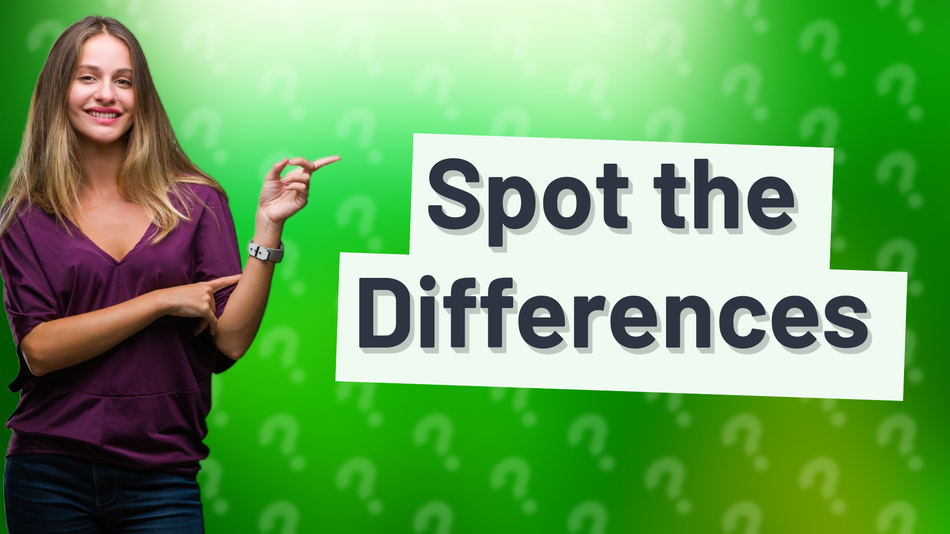 Spot the Differences