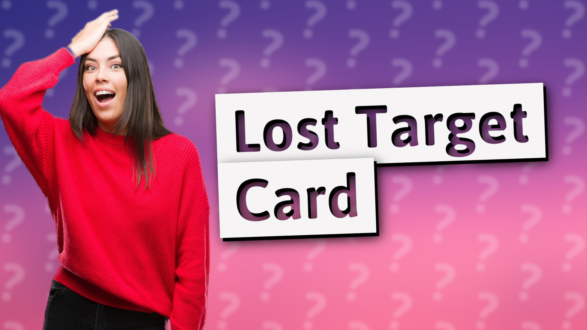 Lost Target Card