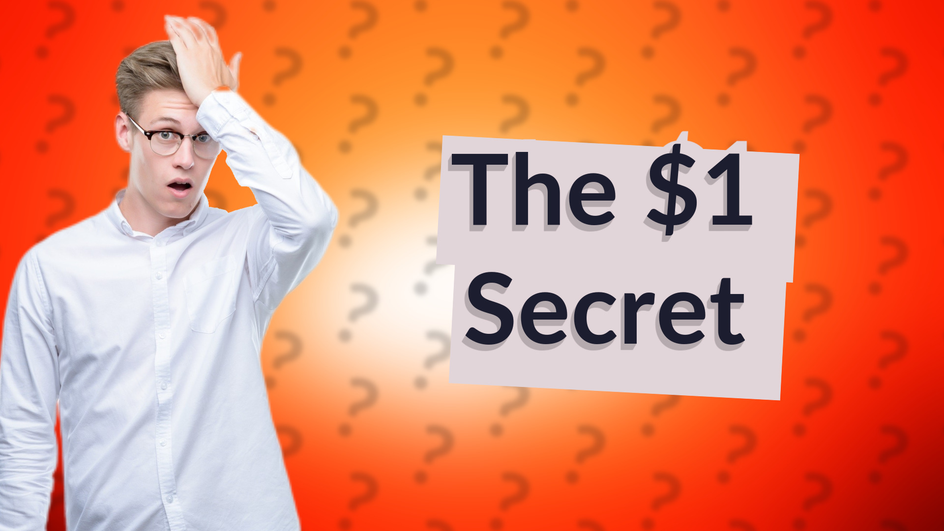 The $1 Secret