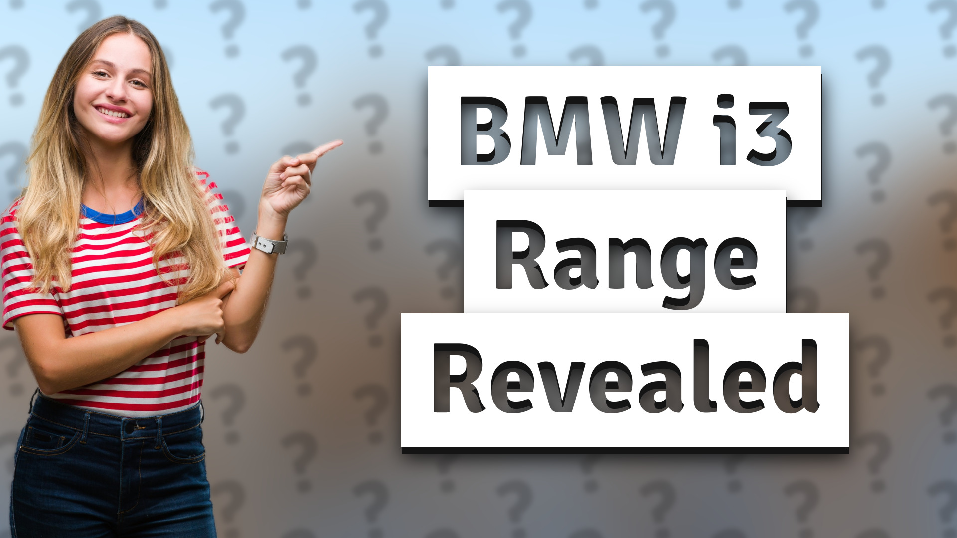 BMW i3 Range Revealed