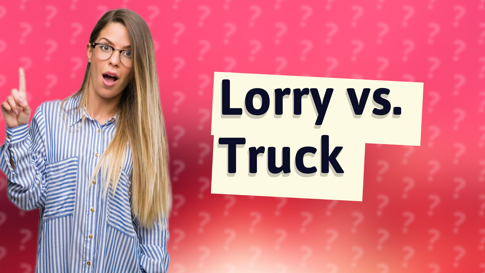 Lorry vs. Truck