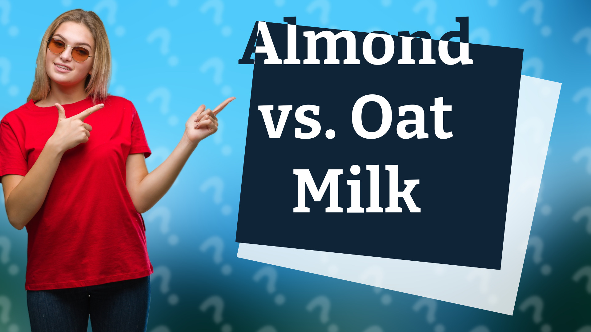 Almond vs. Oat Milk