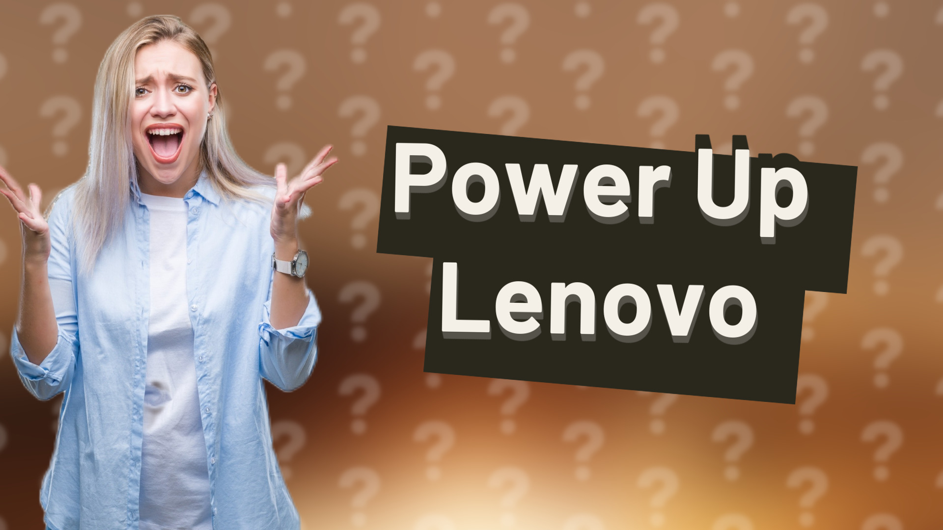 Power Up Lenovo