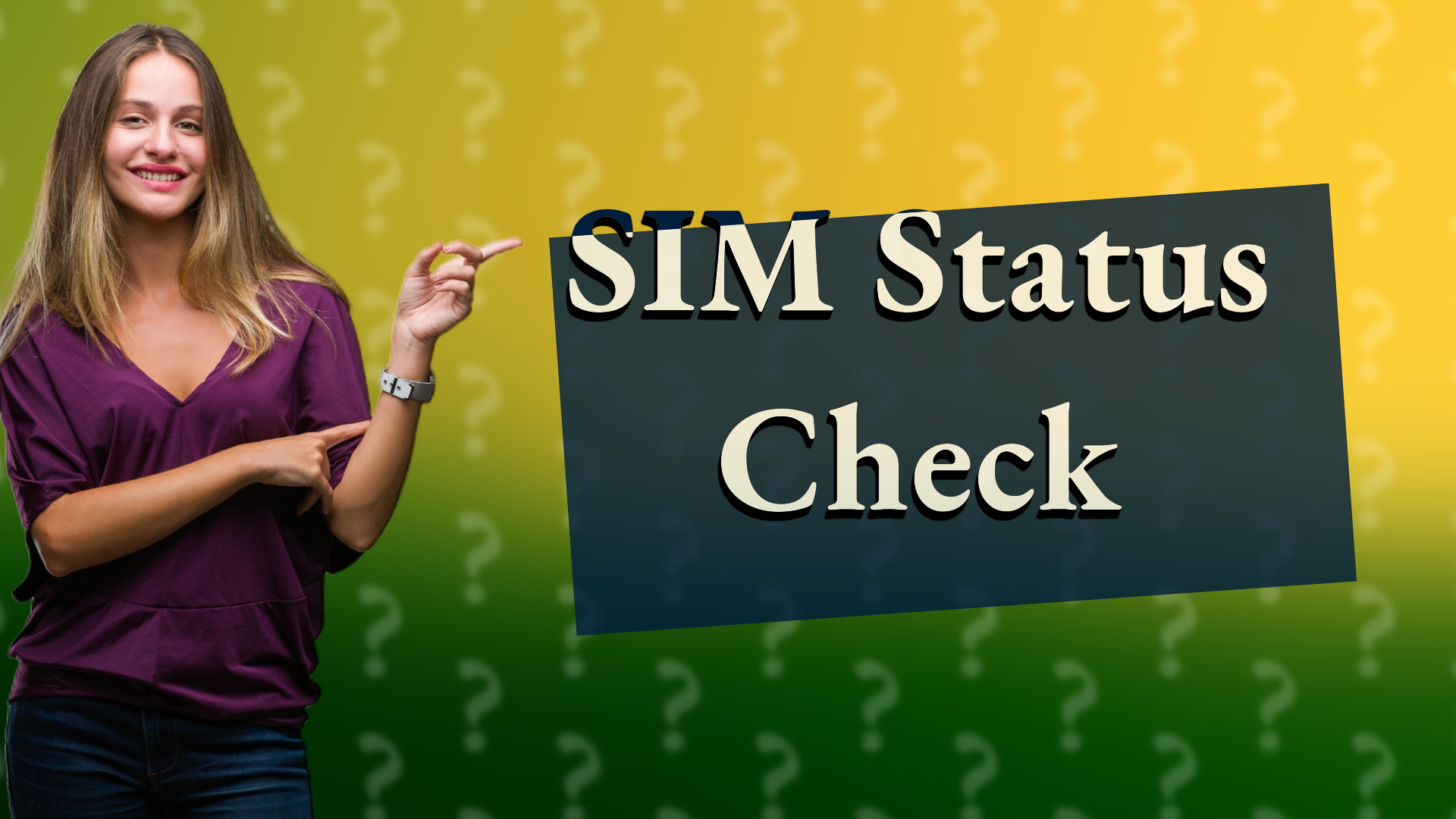 SIM Status Check