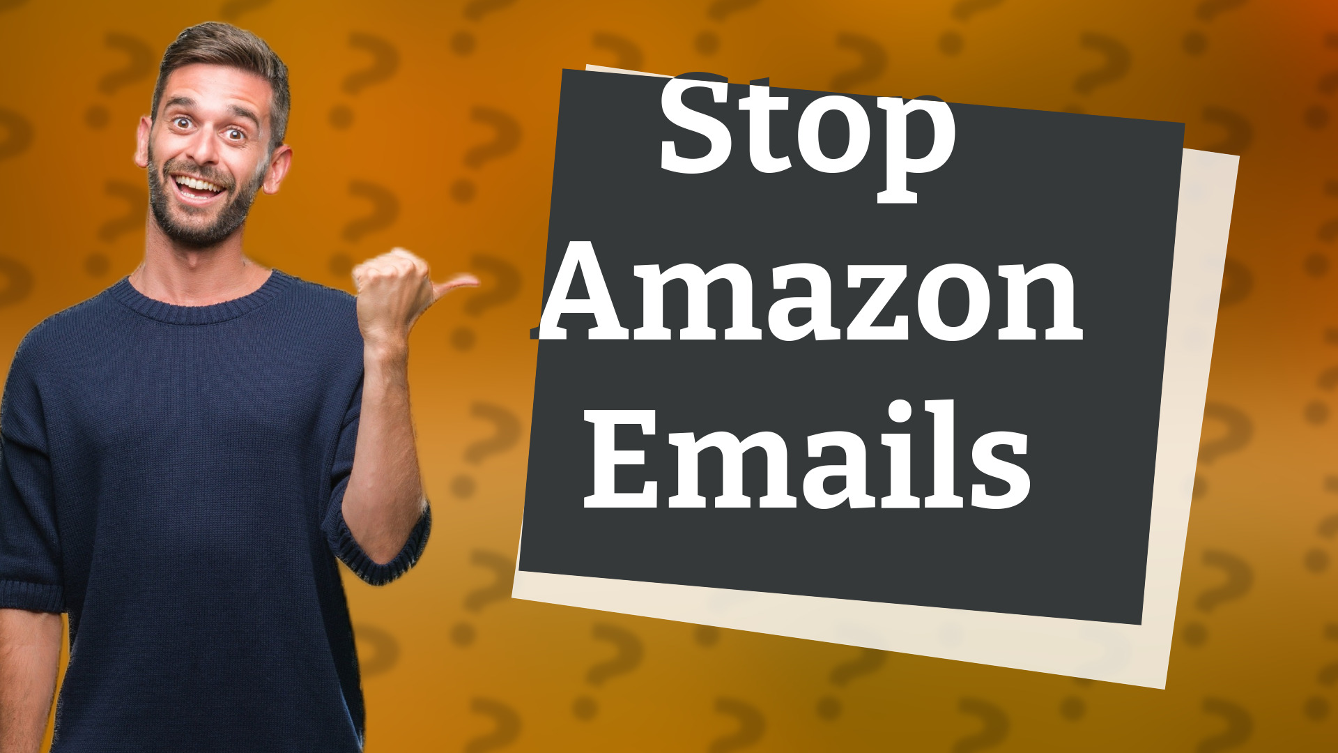 Stop Amazon Emails