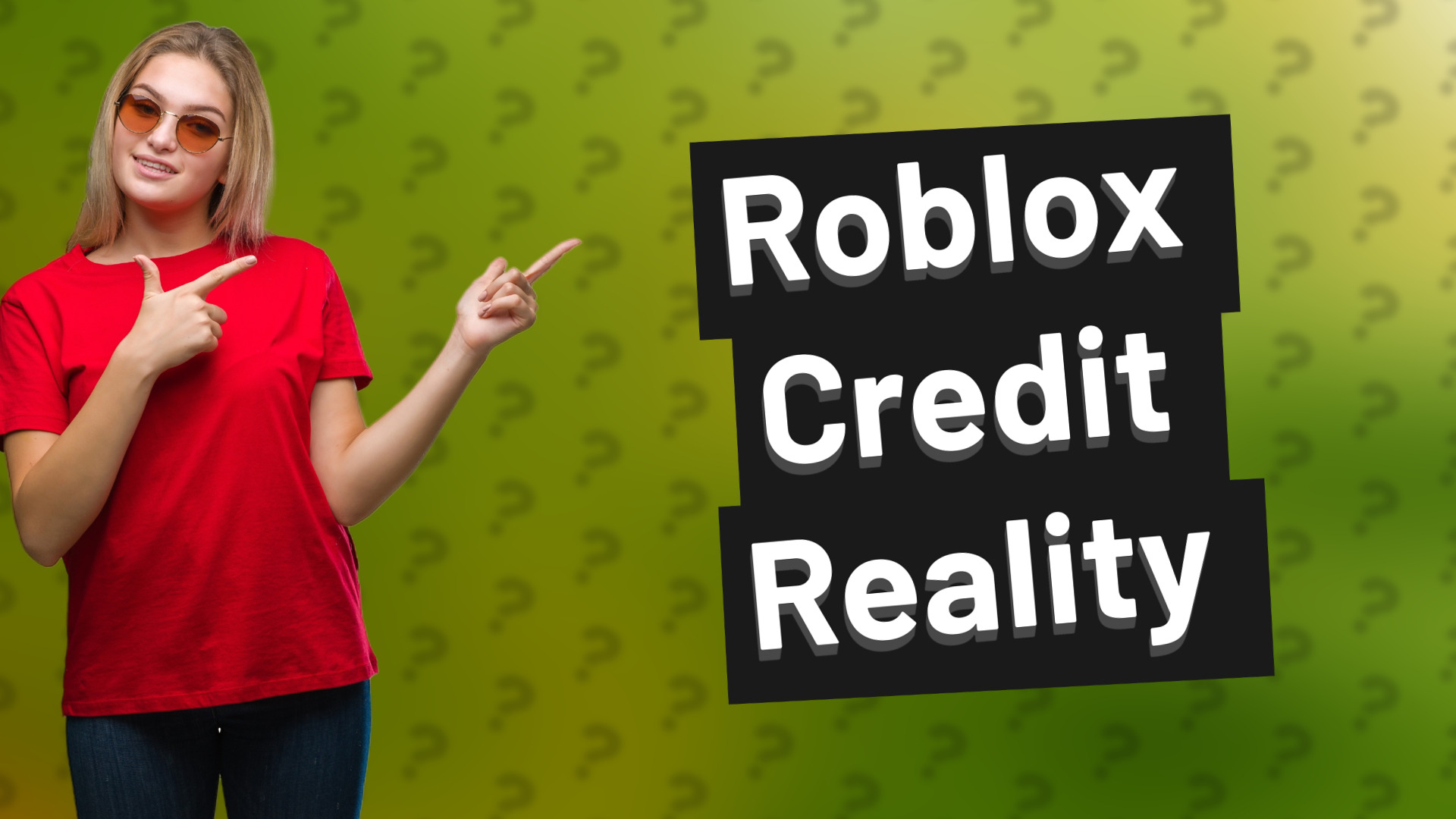 Roblox Credit Reality