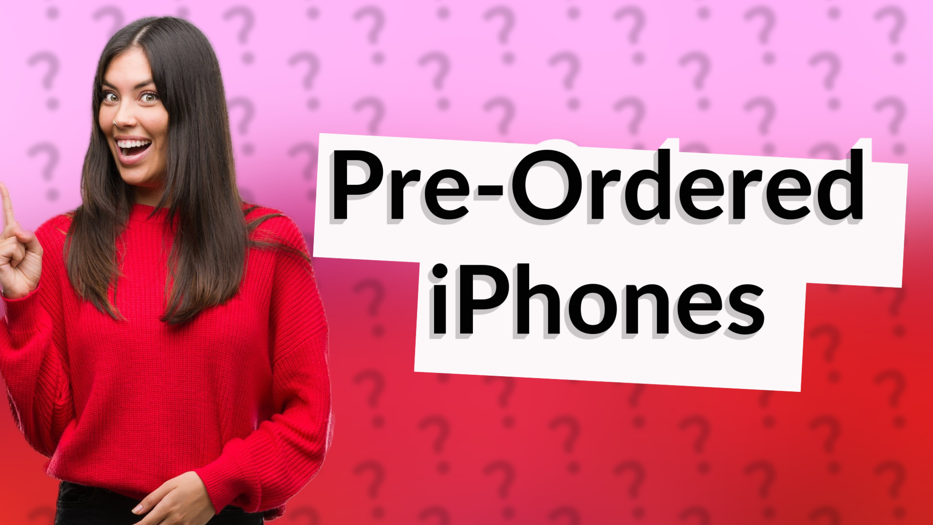 Pre-Ordered iPhones