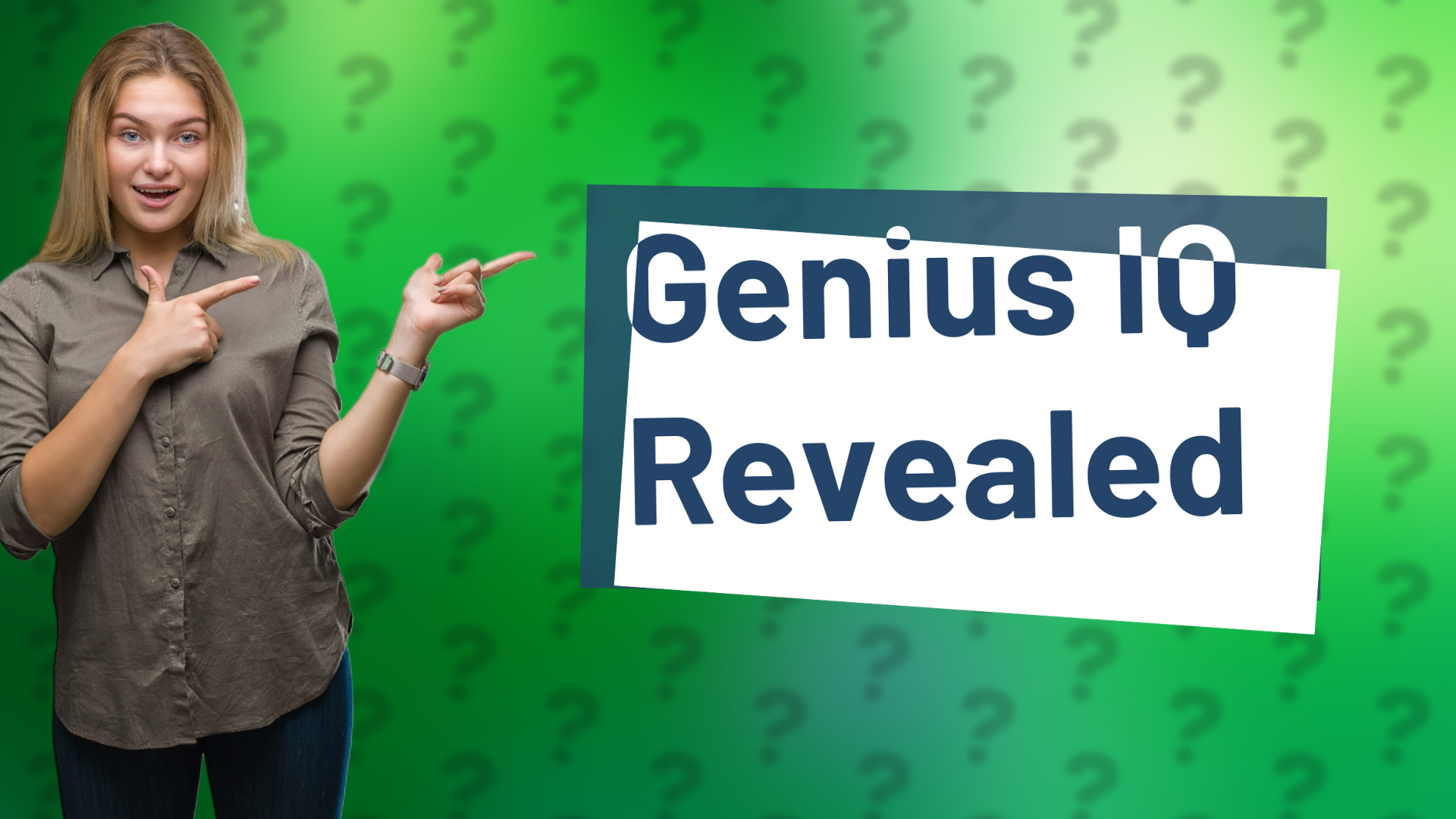Genius IQ Revealed