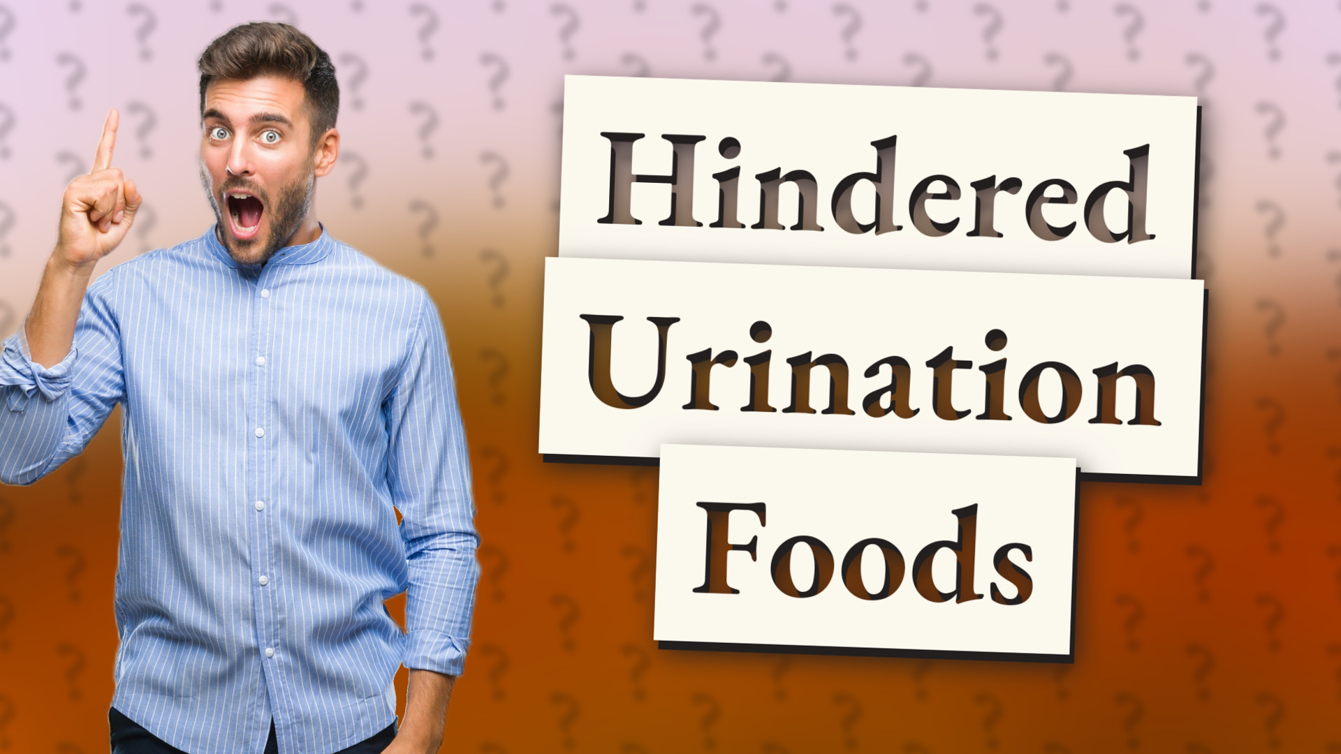 Hindered Urination Foods