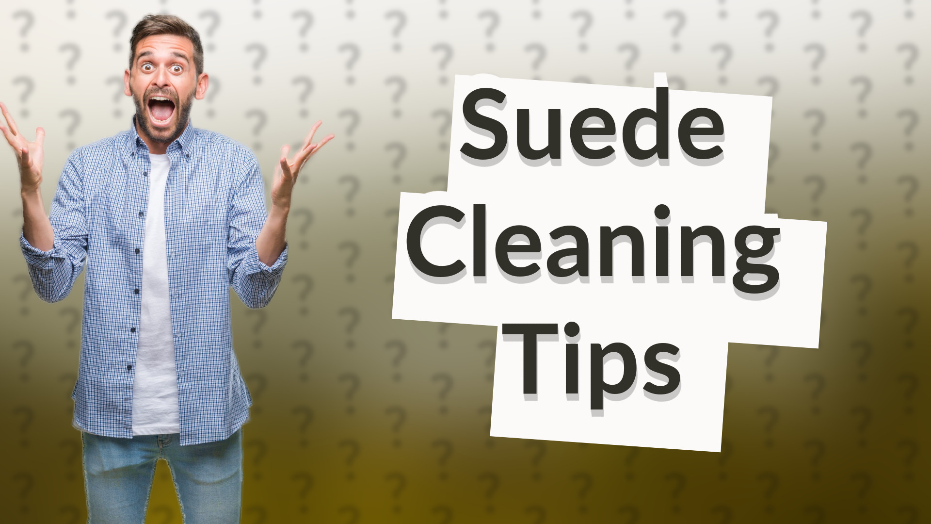 Suede Cleaning Tips