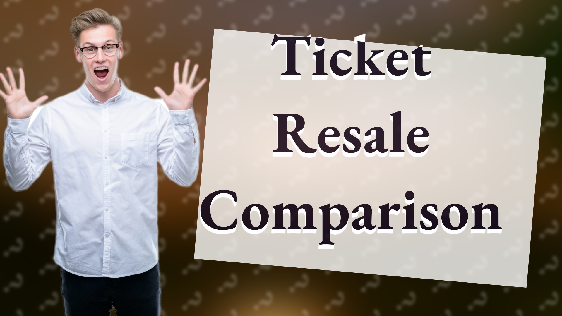 Ticket Resale Comparison