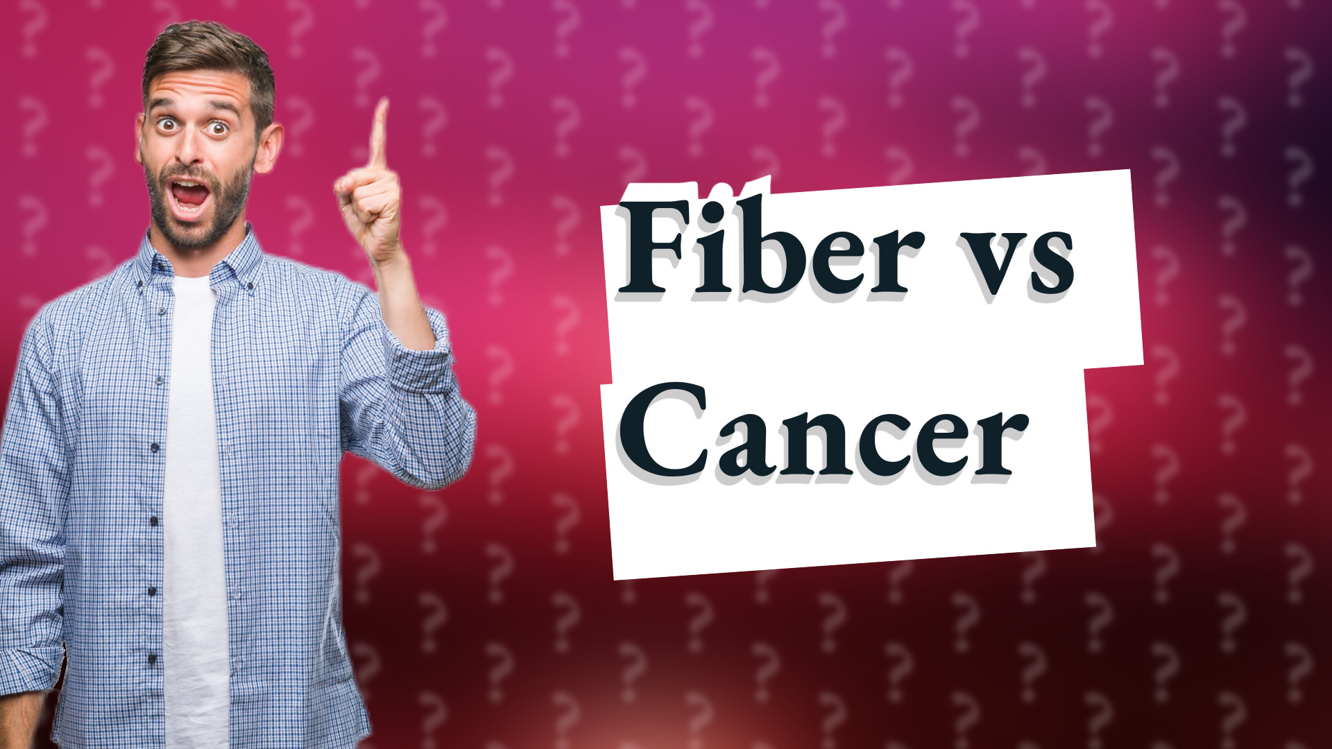 Fiber vs Cancer