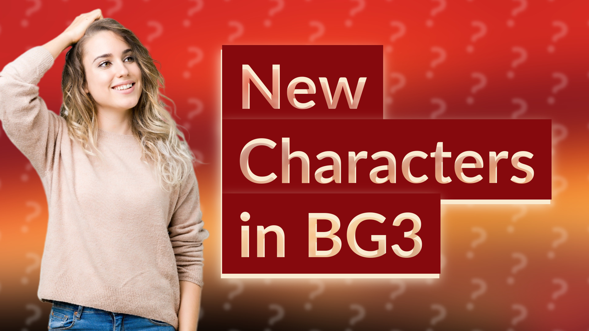 New Characters in BG3